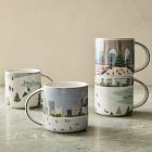Nicole Cicak Winter Activities Ceramic Mug Sets