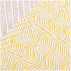 Soft Waves Crib Fitted Sheet