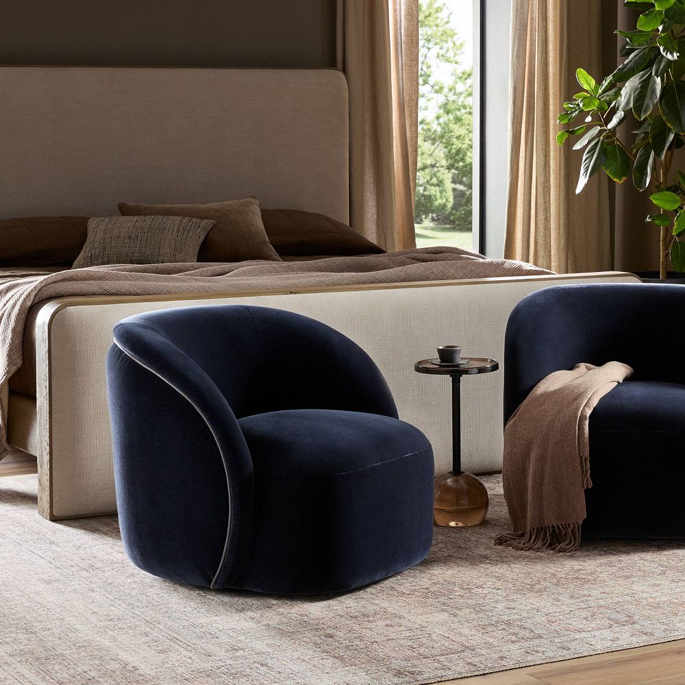 Apollo Bay Swivel Chair by West Elm
