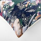 Impressionist Brocade Pillow Cover