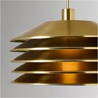 Marcus Samuelsson Layered Brass Pendant (18")