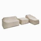 Portside Ottoman Chaise Sectional Outdoor Furniture Covers