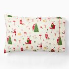 Santas Sweet Treats Flannel Pillowcase Set
