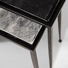 Abingdon Cast Glass Nesting Tables (12.5"&ndash;16")