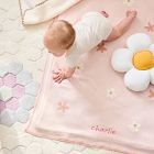 Daisy Knit Sherpa Baby Blanket