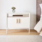 Metalwork Cabinet Nightstand (28")