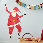 Opposable Paper Wall Santa