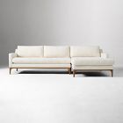 Parker Tufted 2-Piece Chaise Sectional (108")