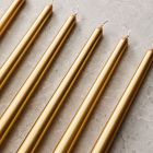 Signature Wax Metallic Taper Candles (Set of 6)