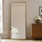 Floating Frame Metal Floor Mirror