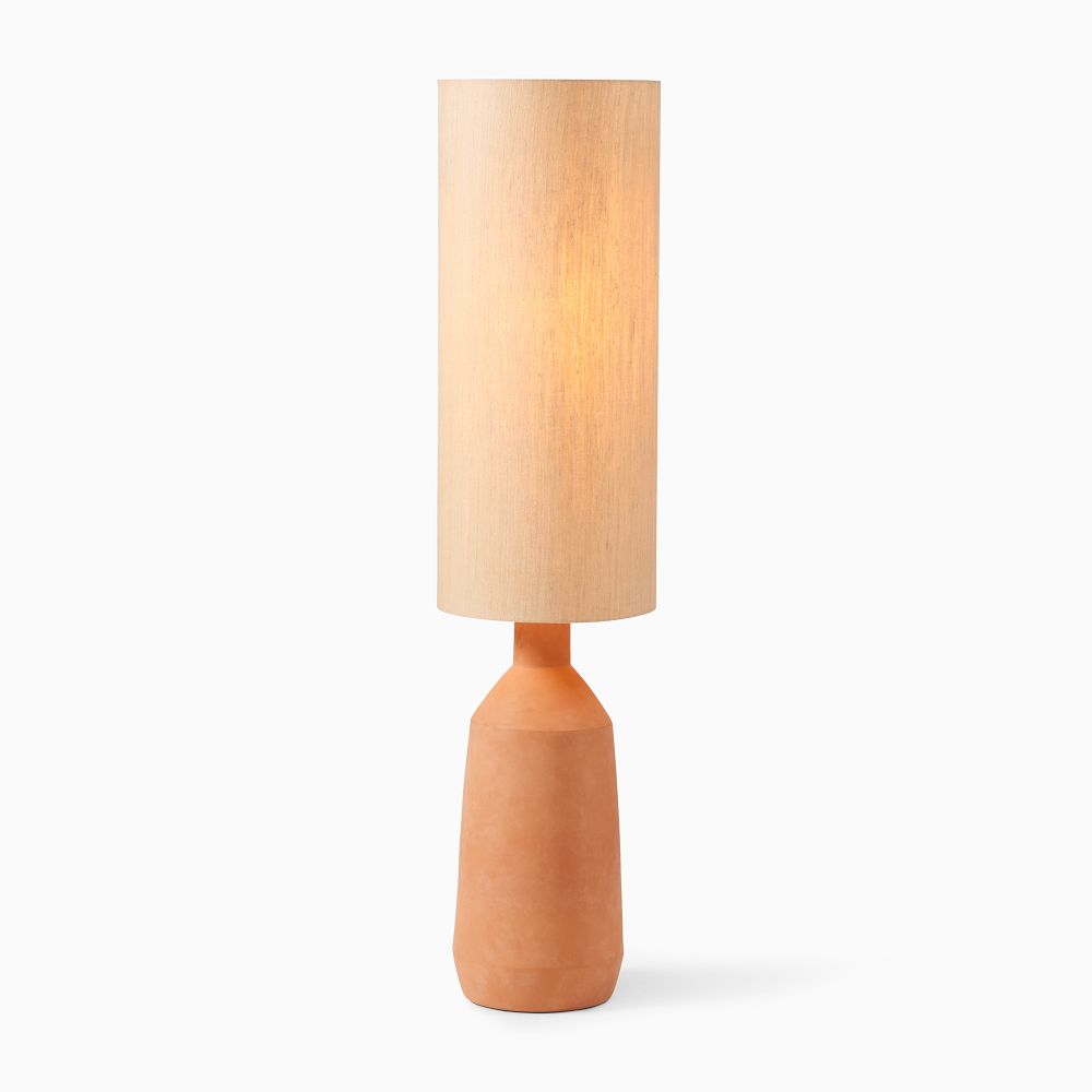 Brynn Terracotta Floor Lamp (52") - Terracotta