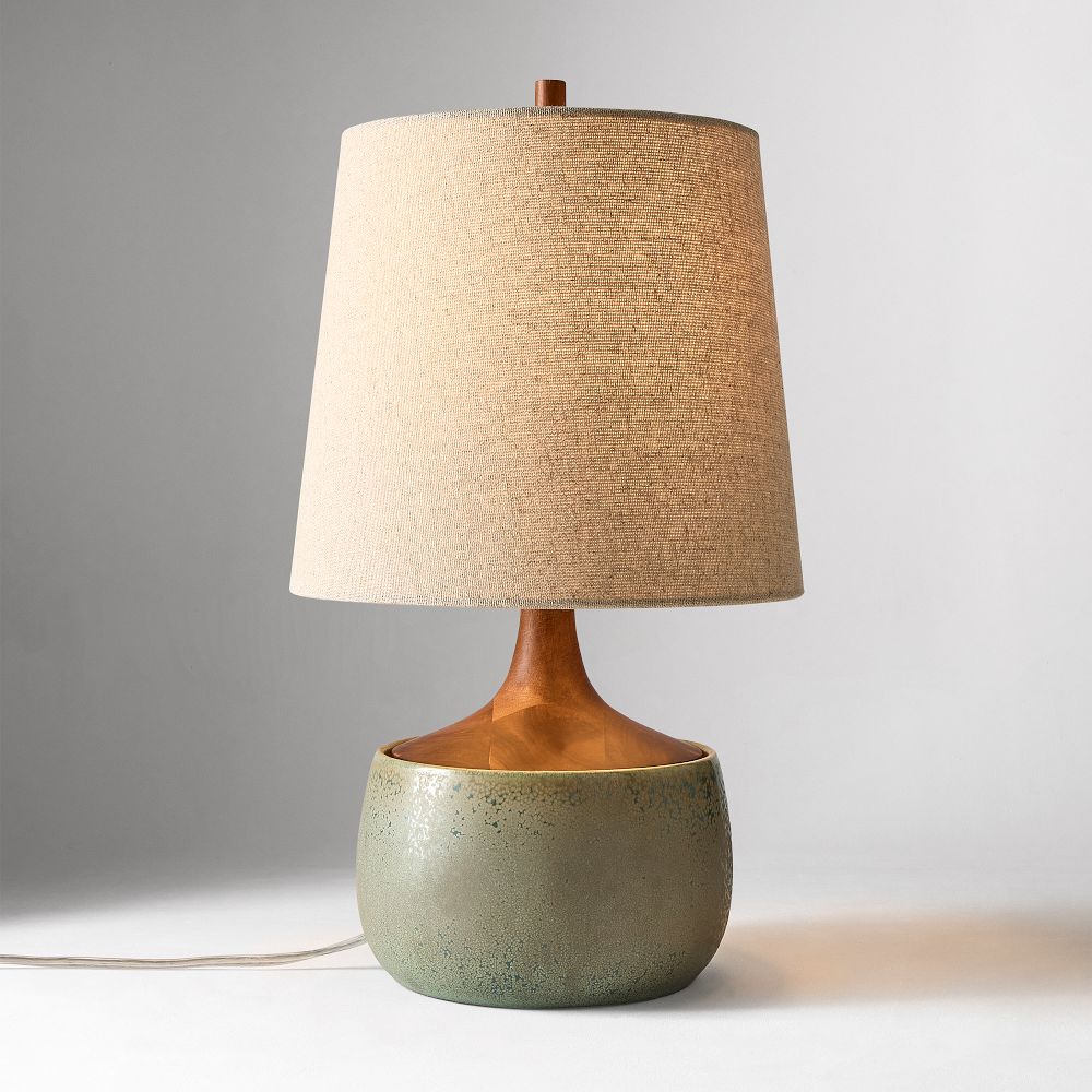 Bingley Table Lamp (16.5"–22") - Green
