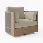 Porto Collection Swivel Chair Cushion Cover, Cast, Ash