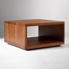 Open Box: Calla Square Coffee Table (30") - Cool Walnut