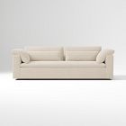 Open Box: Harmony Modular Sofa Bench (102") - Performance Distressed Velvet Sand