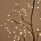 Light-Up Brown Christmas Tree