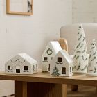 Tannenbaum Ceramic Village &amp; Tabletop Trees Decor