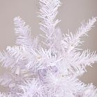 White Tinsel Christmas Tree
