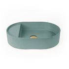 Buffalo Oval Handmade Vessel Sink &amp; Console