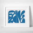 Christopher David Ryan Print - Blue Garden