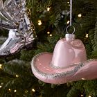 Cowgirl Glass Ornaments