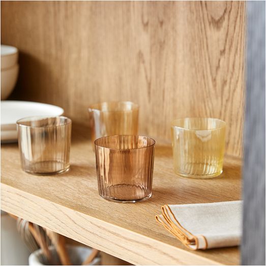 Gems Short Drinking Glasses (Set of 4) by West Elm