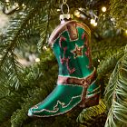Glass Western Ornaments