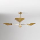 Laughton Semi-Flush Mount (48")