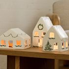 Tannenbaum Ceramic Village &amp; Tabletop Trees Decor