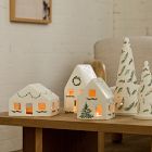 Tannenbaum Ceramic Village &amp; Tabletop Trees Decor