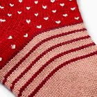 Fair Isle Knit Stocking - Santa Hats