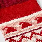 Fair Isle Knit Stocking - Santa Hats