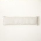 Open Box: European Flax Linen Oversized Lumbar Pillow Cover (12" x 46") - Natural