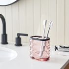 Sculptural Glass Bath Accessories