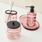 Sculptural Glass Bath Accessories