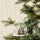 Cabin in Cloche Ornament Collection