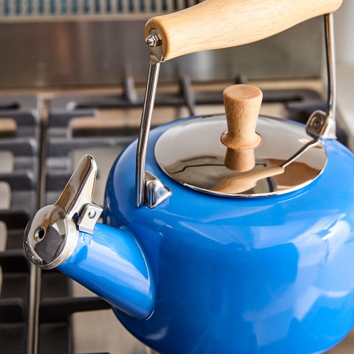 Chantal Sven Kettle with Wood Handle | West Elm