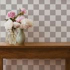 Tempaper Gray Checkmate Peel &amp; Stick Wallpaper