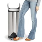 simplehuman Butterfly Step Trash Can