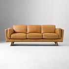 Zander 90" Leather Sofa (In-Stock &amp; Ready To Ship)
