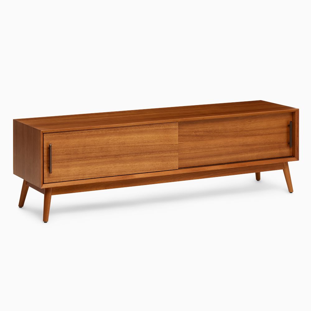 Mid-Century Storage Bench (62") - Acorn