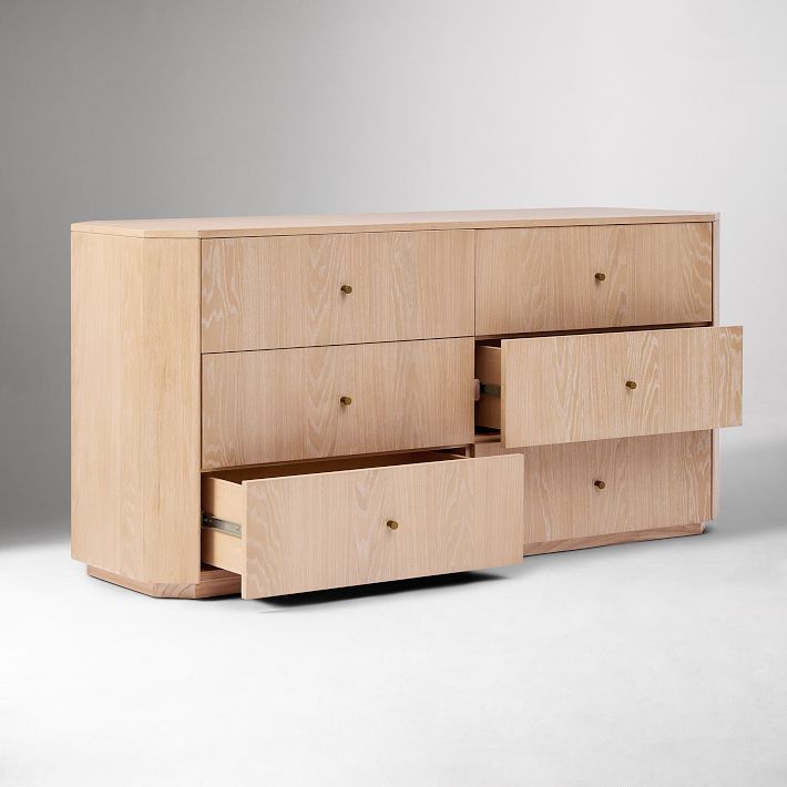 Essex Cerused 6-Drawer Dresser 60" | West Elm Essex Cerused 6-Drawer Dresser 60" | West Elm
