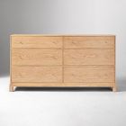 Tobin Cerused 6-Drawer Dresser (61")