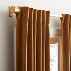 Worn Velvet Curtain