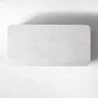 Panorama Marble Open Storage Coffee Table (52")