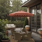 Scallop Edge Outdoor Umbrella (7.5')