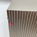 Open Box: Modern Fluted Jewelry Box, Grand (7.5"H) - Champagne