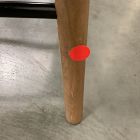 Open Box: Devon Counter Stool (26") - Ludlow Leather Black, Toasted Oak