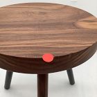 Open Box: Dining Stool - Walnut, Black