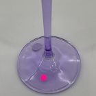 Open Box: Estelle Colored Stemware Glasses, Set of 6 - Lavender